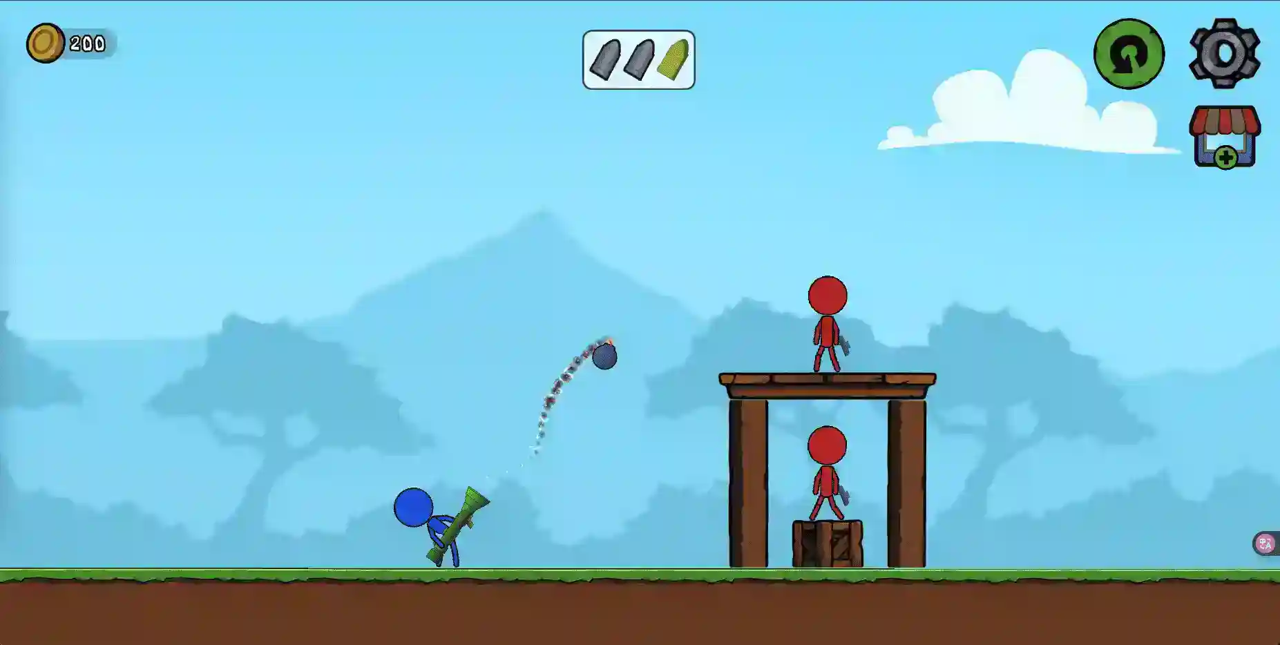 Stick Boy Bazooka Ragdoll Game Category